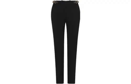 LOUIS VUITTON Casual Pants Women's Black