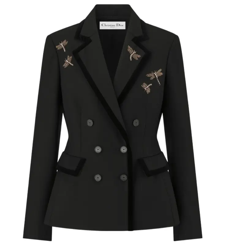 DIOR Business Suit Coat Women's Black