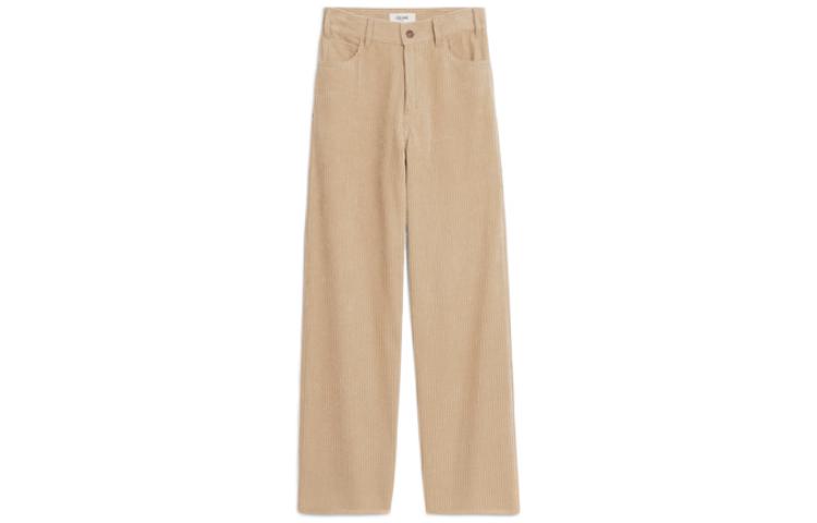 CELINE FW22 Knitted Sweatpants Women's Brown