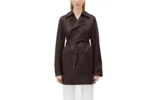 Bottega Veneta FW22 Leather Jacket Women's