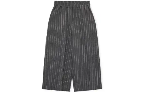 LOEWE Casual Pants Women's Gray Moderate Straight Fit Pants