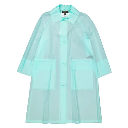 Burberry Coat Women's Turquoise
