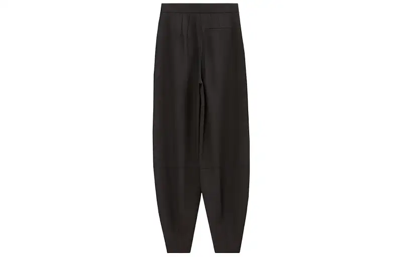 LOEWE Knitted Sweatpants Women's Black Moderate Lantern Pants