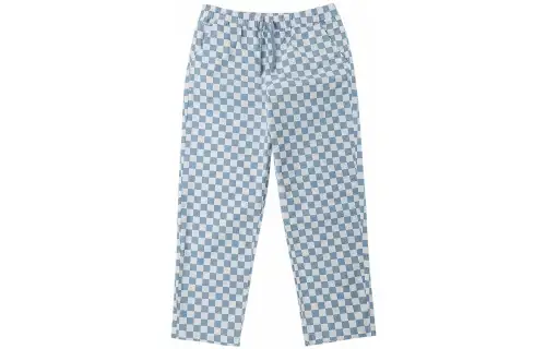 Vans Knitted Sweatpants Women's Blue Moderate Straight Fit Pants