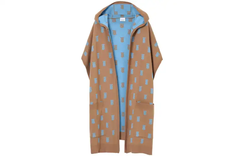 Burberry Cloaks Women's Camel Brown Moderate