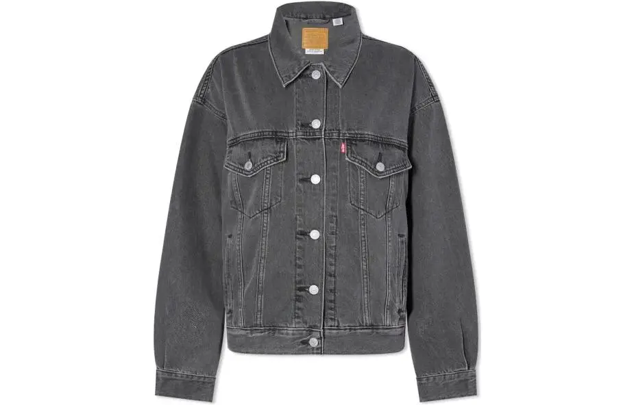Levis buttoned-up denim jacket