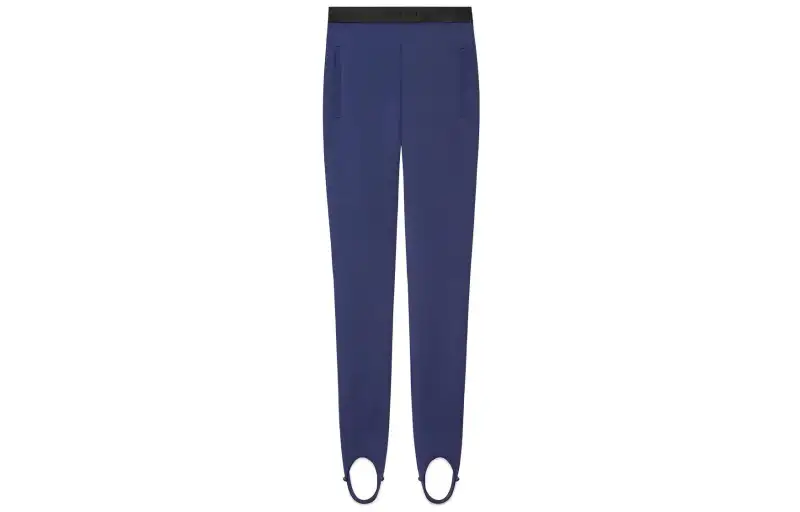 GUCCI FW23 Casual Pants Women's Blue