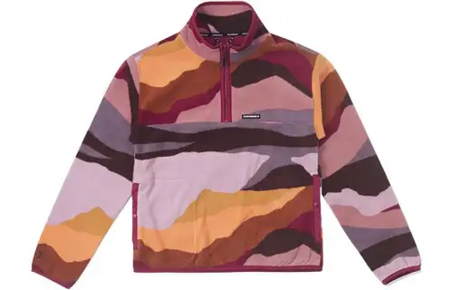 Converse Camouflage velvet long-sleeve, multicoloured jacket, high collar