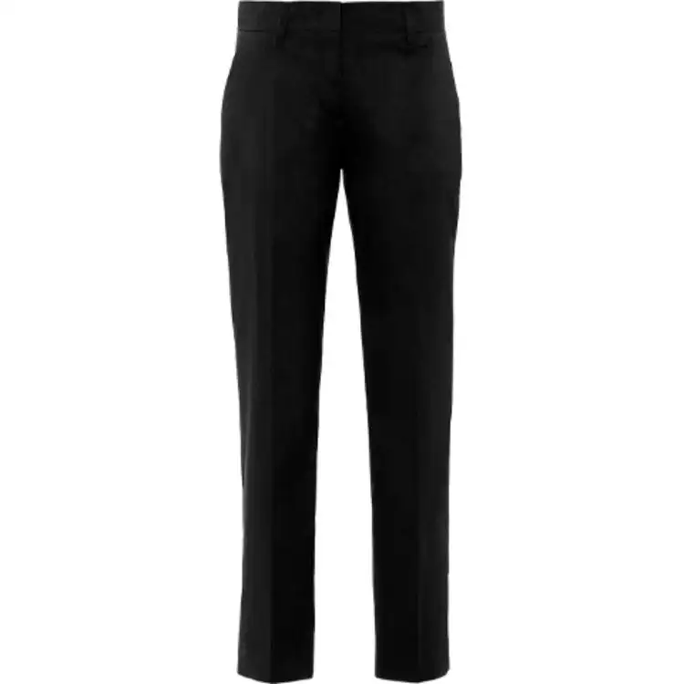 PRADA Casual Pants Women's Black Moderate Straight Fit Pants
