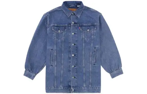 Levis x GANNI Denim Jacket Women's Blue
