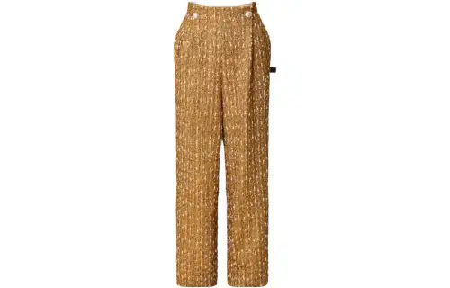 LOUIS VUITTON Casual Pants Women's Gold
