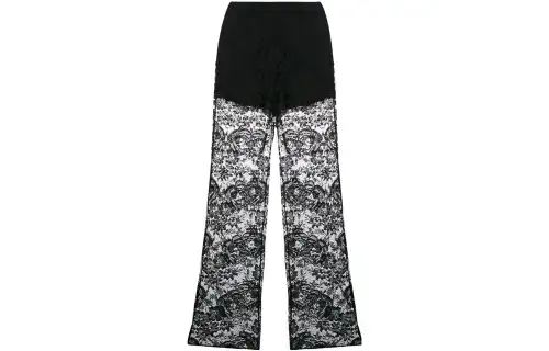 PRADA Casual Pants Women's Multicolor Moderate Wide Leg Pants