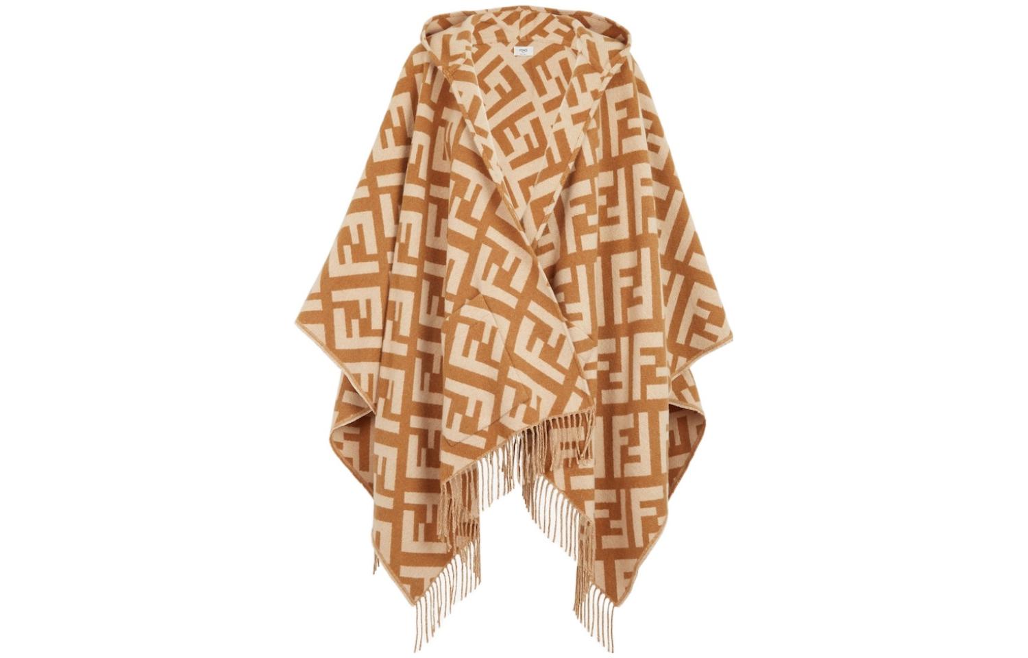 Женская куртка Fendi (коричневая)