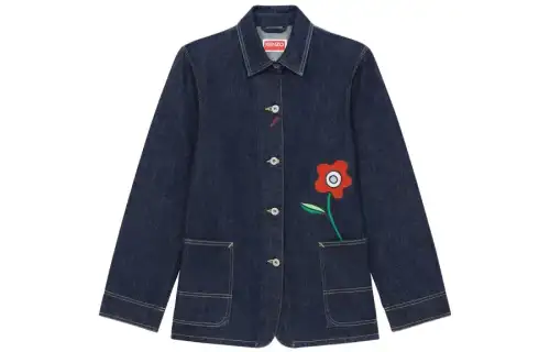 【Previous Season】Rue Vivienne embroidered denim jacket