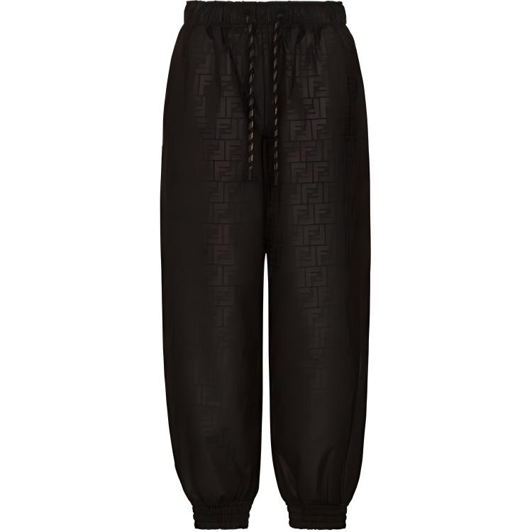 Женские штаны Fendi Sweatpants (черные)