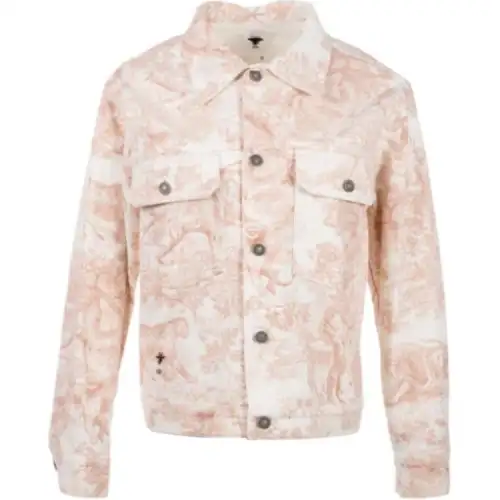 DIOR FW2020 Denim Jacket Women's Pink