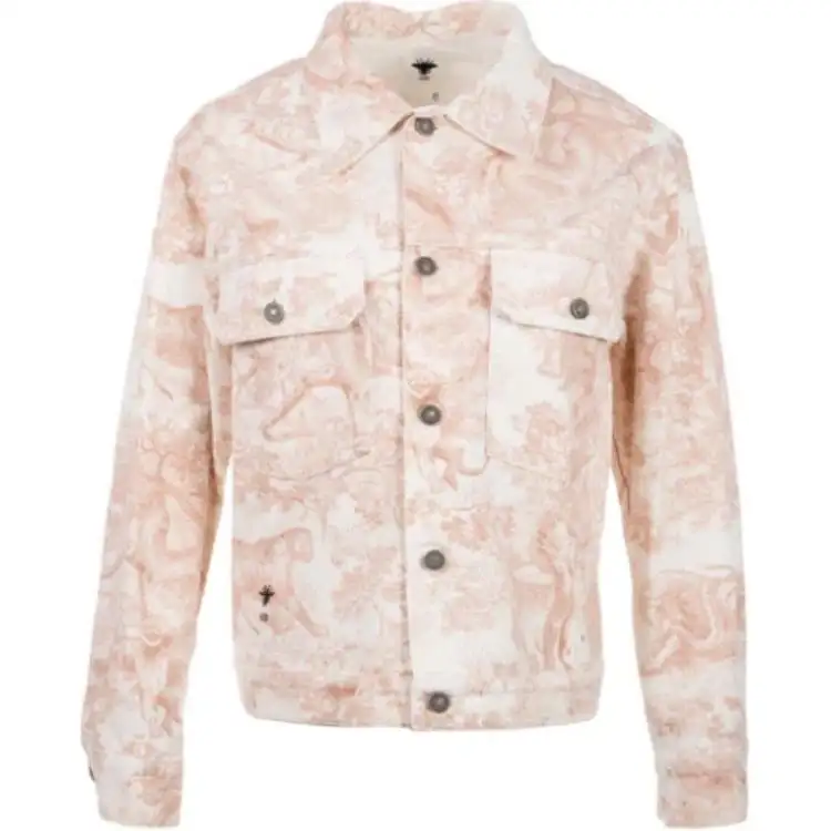 DIOR FW2020 Denim Jacket Women's Pink