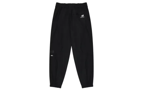 New Balance Knitted Sweatpants Women's Black Moderate Cuffed Pants