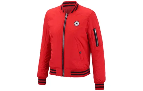 Converse Baseball Jacket Women's Red