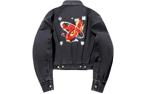 Li Ning Denim Jacket Women's Denim Black