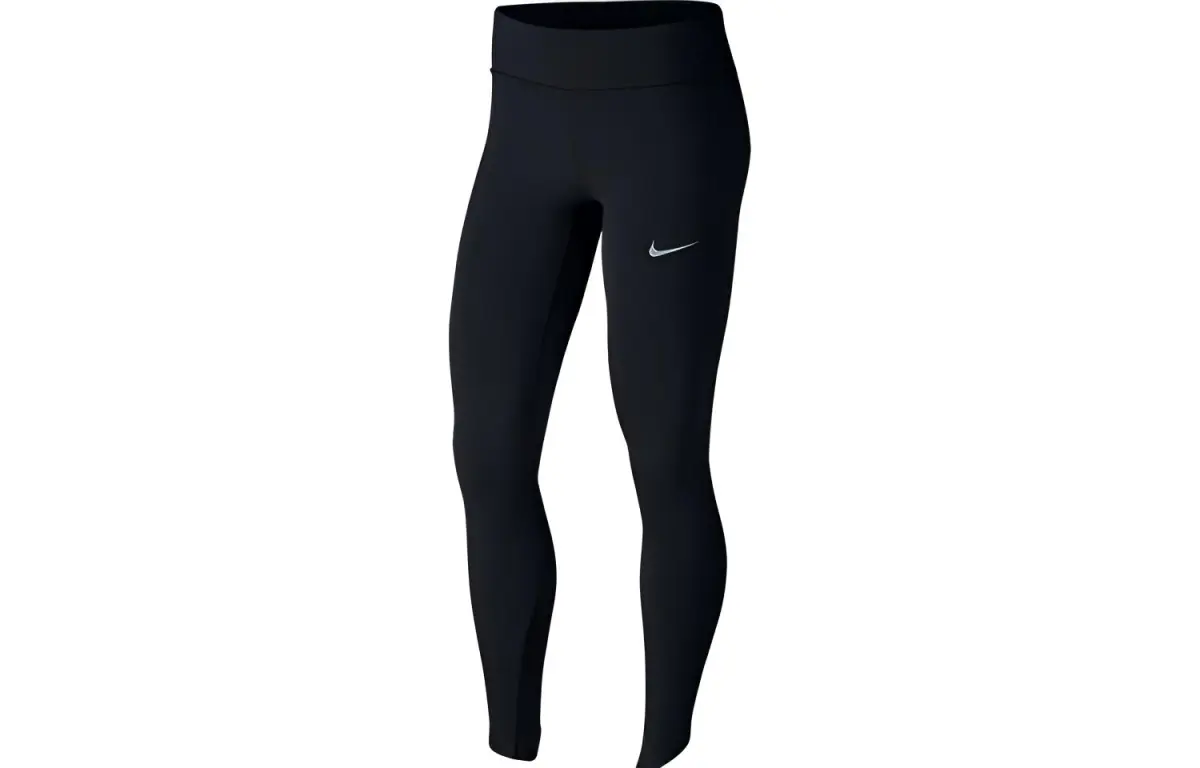 Nike Knitted Sweatpants Women's Black Moderate Slim Fit Pants