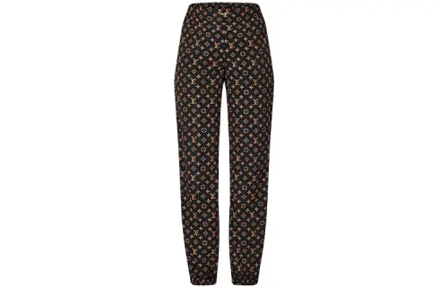 LOUIS VUITTON Casual Pants Women's Black