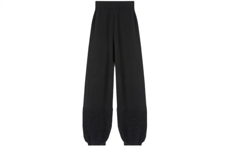 Loro Piana Engadin Trousers Casual Pants Women's Black