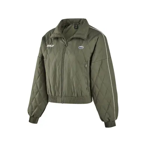 Skechers Puffer Jacket Women's Grass Army Green