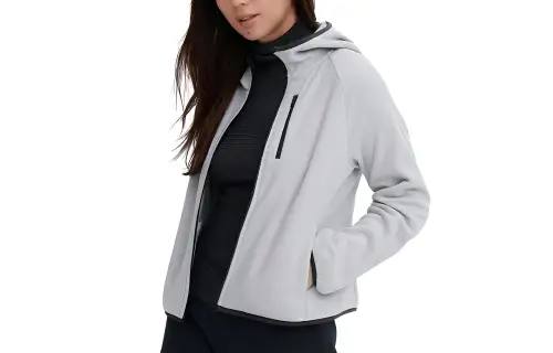 UNIQLO Velvet feel Coat Women's Light Gray