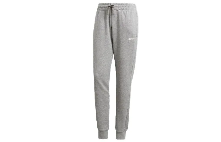 Adidas Knitted Sweatpants Women's Medium Heather Gray Moderate Cuffed Pants