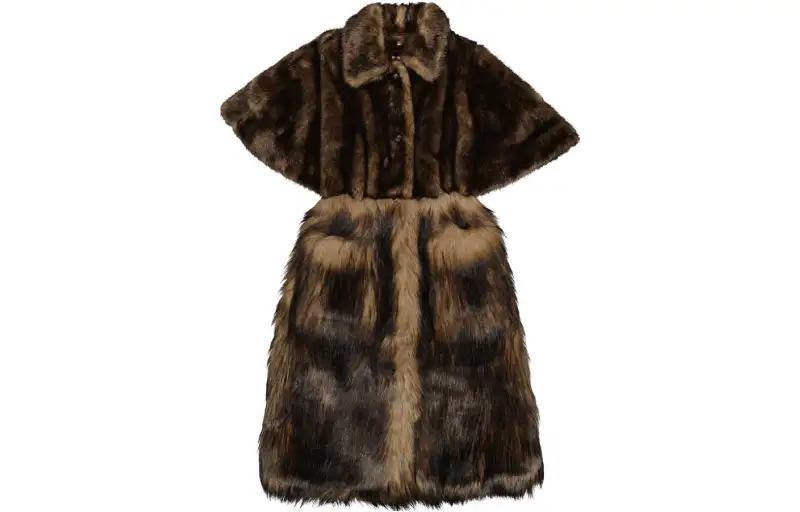 Burberry Coats Women's Brown Lapel Moderate Straight Fit