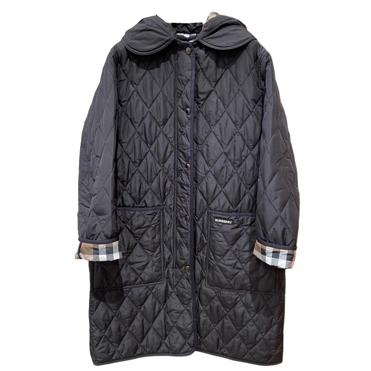Burberry FW23 Puffer Jacket Women's Black