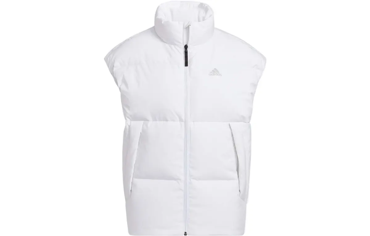 Adidas Down Vests Women's White Moderate Other
