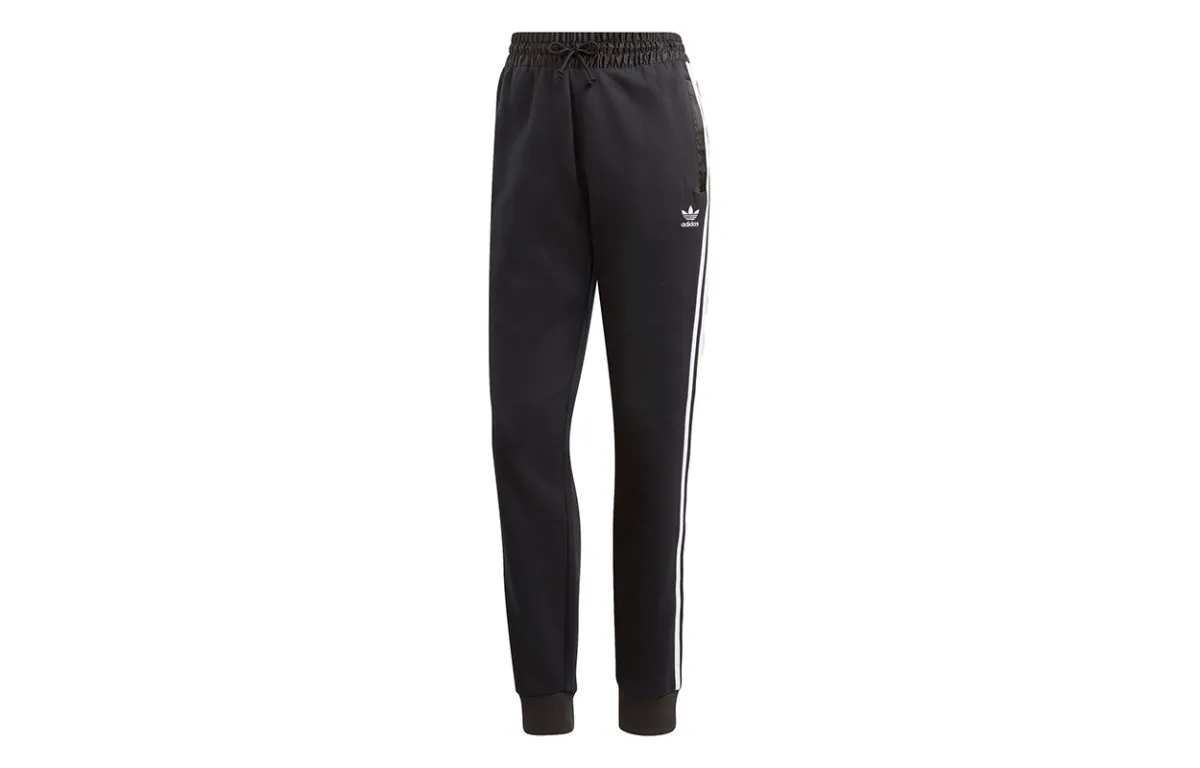 Adidas Originals Cuff Pant Knitted Sweatpants Women's Black