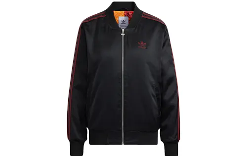 Adidas Originals Puffer Jacket Winter Women's Swirl Neon Red