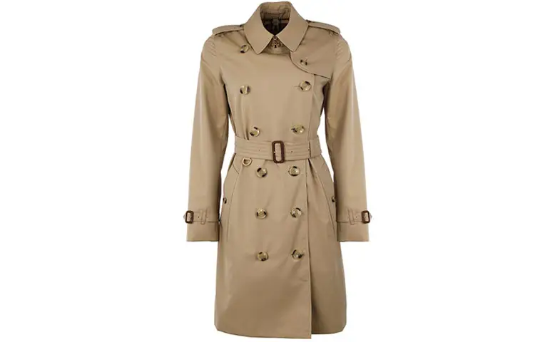 Burberry double-breasted trench coat