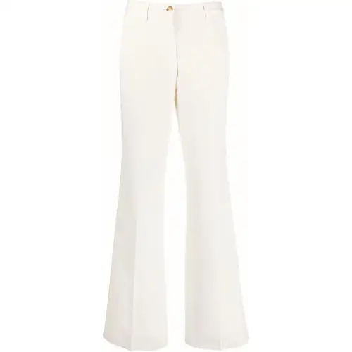【Previous Season】Horsebit-embellished cotton trousers