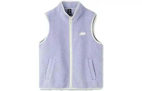 ANTA Life Collection Vests Women's Fresh Purple Stand Collar Thickened Other