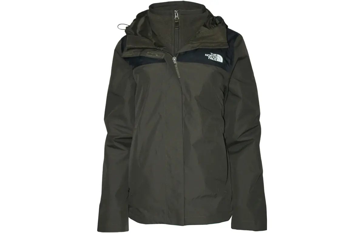 THE NORTH FACE Waterproof Windbreaker Jacket Women's Army Green