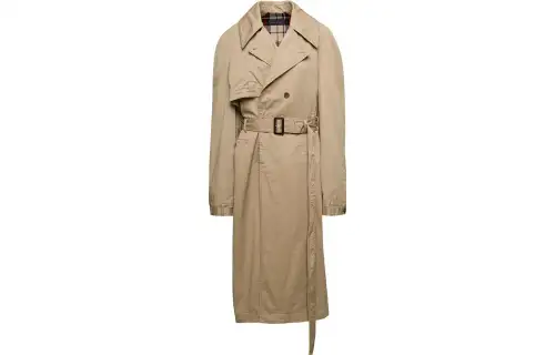 Balenciaga Belted Trench Coat