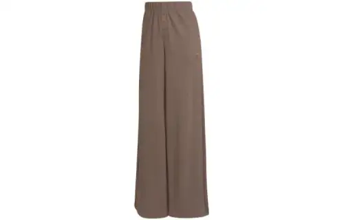 Adidas Originals Casual Pants Women's Brown Moderate Wide Leg Pants