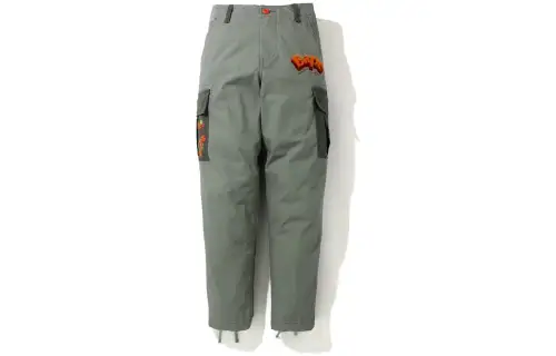A BATHING APE Bape Casual Pants Women's Green Moderate Other