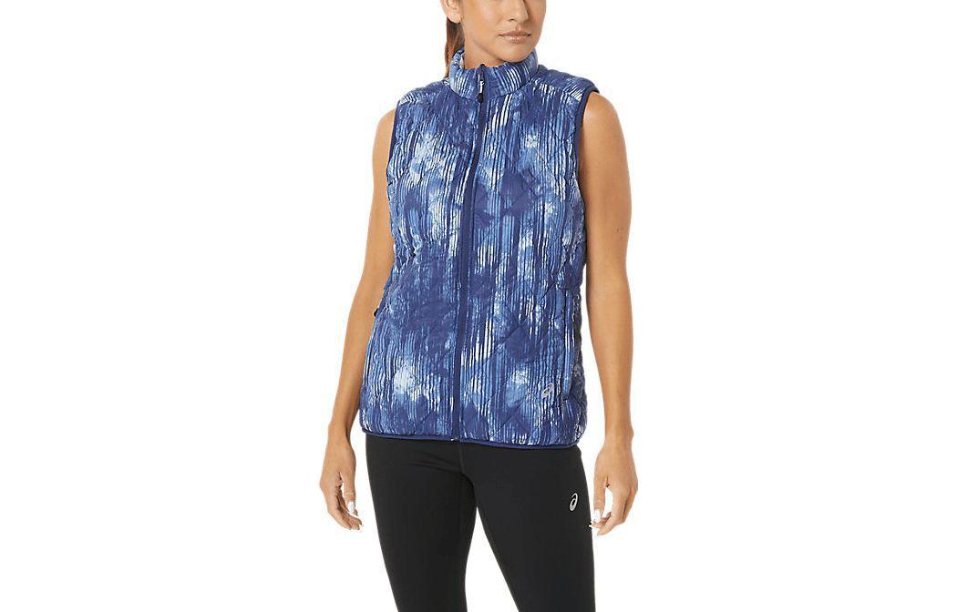 ASICS Vests Women's Purple Stand Collar Moderate Other