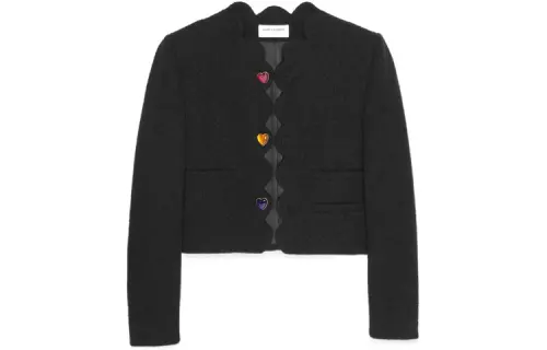 SAINT LAURENT SS22 Jackets & Coats Women's Black