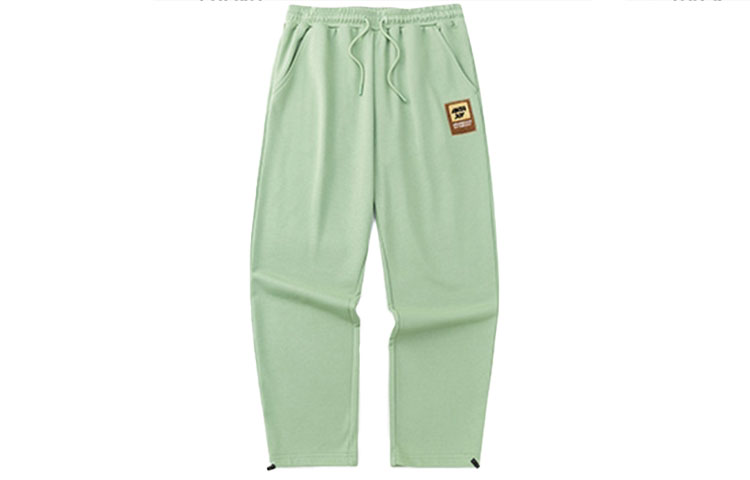 Anta Straight Fit Pants Sweatpants Women's Teal Water Green