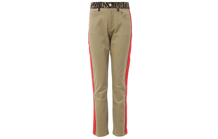 Женские штаны Burberry Burberry SS21 (зеленый каки)