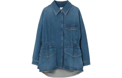 【Previous Season】stonewashed denim field jacket