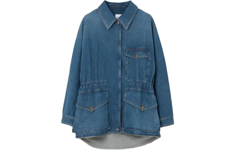 【Previous Season】stonewashed denim field jacket
