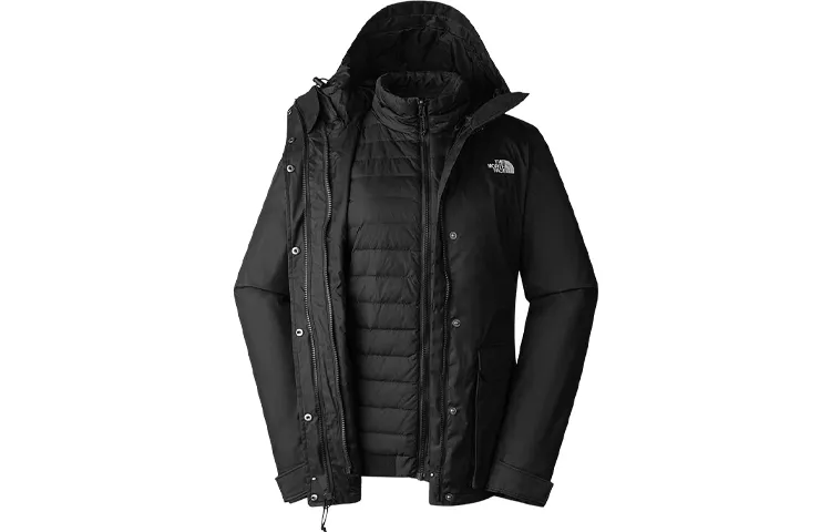 THE NORTH FACE Urban Exploration Waterproof And Windproof Windbreaker Jacket Women's Black