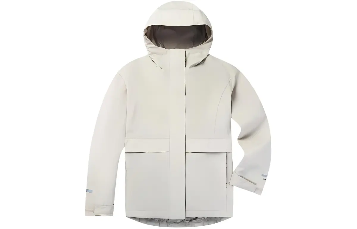 Columbia City Outdoor Collection Waterproof Rainproof Lightweight Windbreaker Jacket Women's White